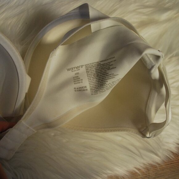 Warner's 40D Women's Plus Size Padded Bra - Picture 3 of 3